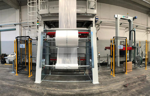 Linea di imballaggio per l'industria agroalimentare - MESSERSI' PACKAGING - per film estensibile / automatica