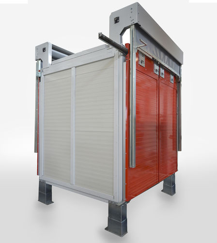 Forno di retrazione a tunnel a gas - FMC - MESSERSI' PACKAGING - elettrico / aria calda