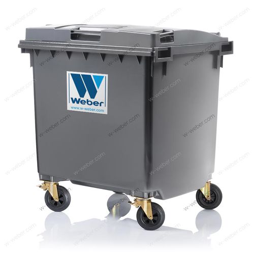 Cassonetto in HDPE - MGB 1100 L FL - Weber GmbH & Co. KG Abfallbehaelter & Container - per rifiuti urbani / per rifiuti domestici / per carta