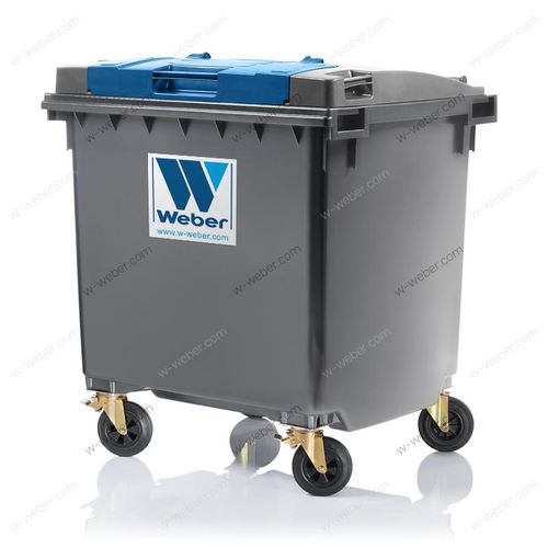 Cassonetto in HDPE - MGB 1100 L FL LIL - Weber GmbH & Co. KG Abfallbehaelter & Container - per rifiuti urbani / per rifiuti domestici / per carta