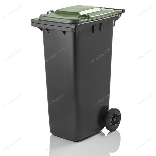 Cassonetto con 2 ruote - MGB 180 L - Weber GmbH & Co. KG Abfallbehaelter & Container - in HDPE / per rifiuti urbani / per rifiuti domestici