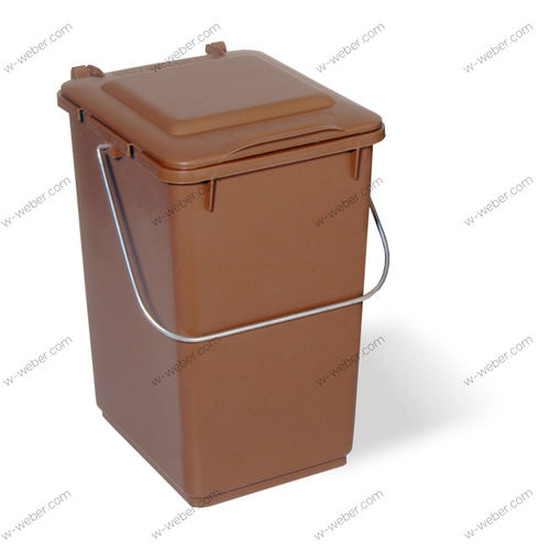 Contenitore per rifiuti in plastica - Weber GmbH & Co. KG Abfallbehaelter & Container - per rifiuti domestici / per rifiuti organici / con coperchio
