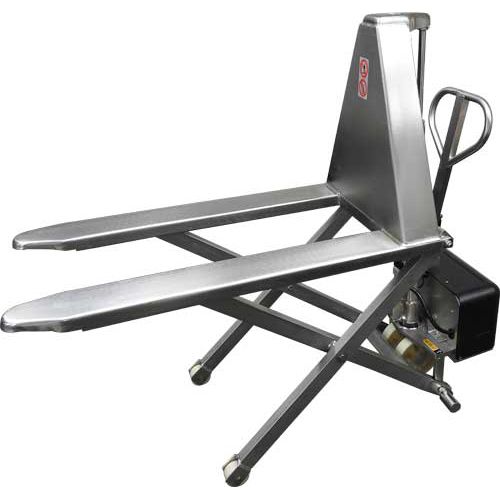 Transpallet elettrico - MJHLE-W22-SS  - Lift Products - in acciaio inossidabile / a forbice / grande sollevamento