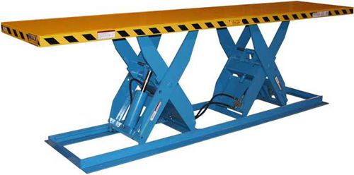 Tavola elevatrice a doppio pantografo in tandem - LPT-XXL series - Lift Products - elettroidraulica / stazionaria / su misura