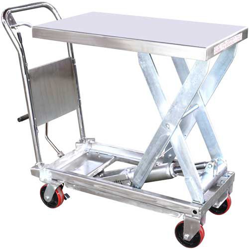 Tavola elevatrice a forbice - MML-PSS series - Lift Products - a pedale / mobile / per preparazione di ordini