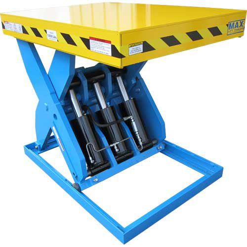 Tavola elevatrice a forbice - Max-Lift-XL - Lift Products - idraulica / stazionaria / per carichi pesanti