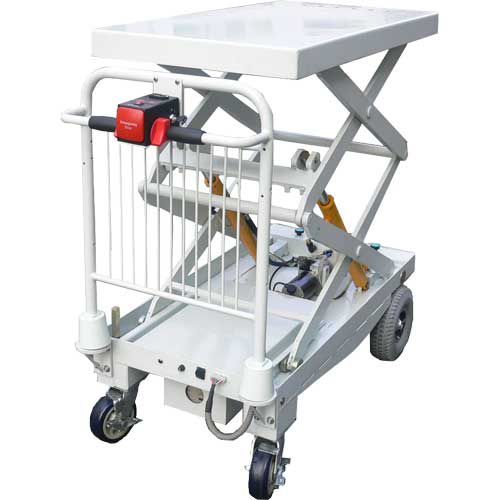 Tavola elevatrice a doppia forbice - JRMC-ELT series - Lift Products - elettrica / mobile