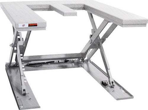 Tavola elevatrice a forbice - LPBLE-20-SG  - Lift Products - elettrica / stazionaria / con vassoio a E