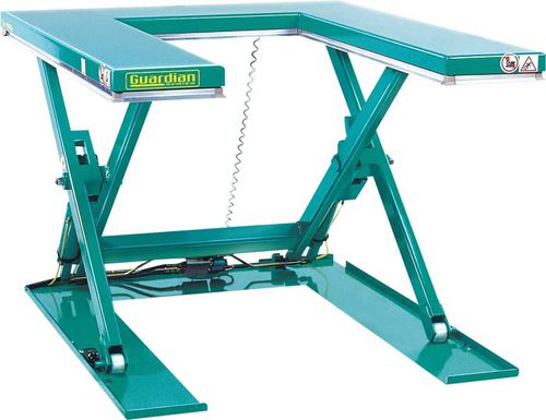 Tavola elevatrice a forbice - U-Lift - Lift Products - elettrica / stazionaria / extrapiatta