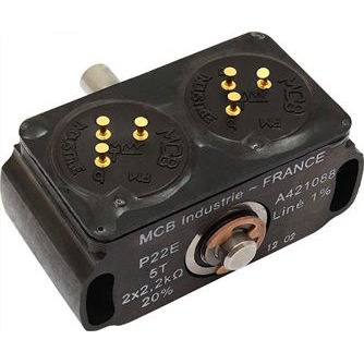 Potenziometro multigiro - P22R series - Vishay MCB industrie - manuale / analogico / con plastica conduttrice