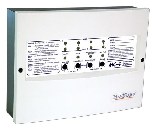 Pannello di comando per allarme antincendio - 1.5 A, 24 - 230 V | MC series - MAVILI ELEKTRONIK - a zone convenzionali