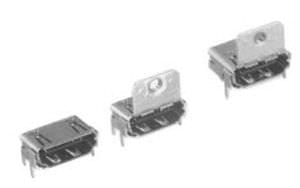 Connettore RF - CAM-F77B, F77C  - Mitsumi Electric - HDMI / parallelo / con flangia