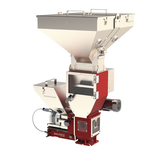 Miscelatore-dosatore gravimetrico - MHBS - Movacolor - per liquidi / per polvere / per masterbatch