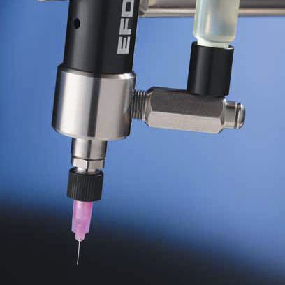 Valvola di dosaggio a spillo - 741MD MicroDot™ series - Nordson EFD - di precisione