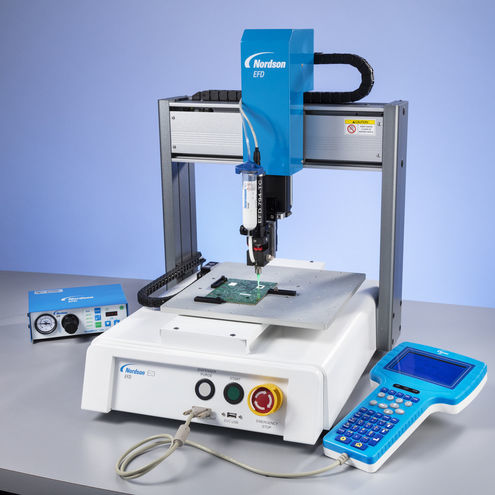 Robot cartesiano - E series - Nordson EFD - 3 assi / di dosaggio / benchtop