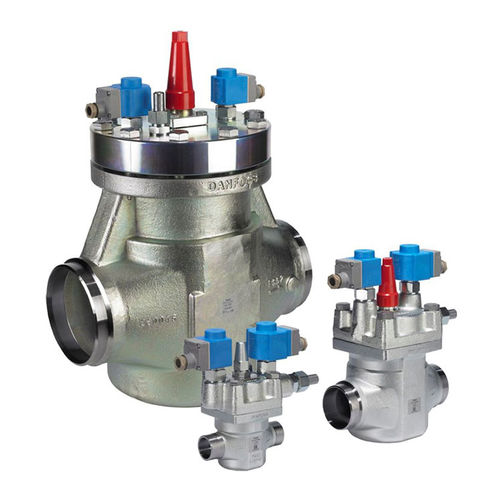 Elettrovalvola a comando assistito - ICLX series - DANFOSS Refrigeration & Air Conditioning - a 2 vie / normalmente chiusa / per gas