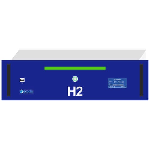 Generatore di idrogeno gassoso asciutto - COSMOS RACK MF.H2 - F-DGSi - di alta purezza / da laboratorio / per cella a combustibile