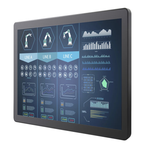 Monitor TFT - R19L100-GCM1  - Winmate, Inc. - a tecnologia capacitiva proiettata / industriale / per punto vendita