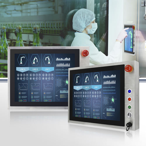 Panel PC TFT LCD - R15IB3S-SPC3-B  - Winmate, Inc. - con touchs creen capacitivo PCAP / con touch screen multitouch / 15"