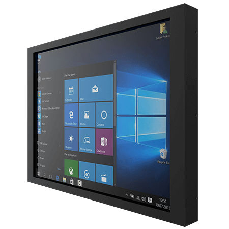 Monitor di visualizzazione - R21L100-CHM1 - Winmate, Inc. - con touch screen resistivo / 21.3" / 1600 x 1200