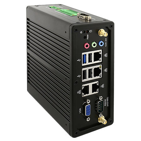 PC embedded - IBDRW100-EL - Winmate, Inc. - su guida DIN / Intel® Celeron® N6210 / RS-232