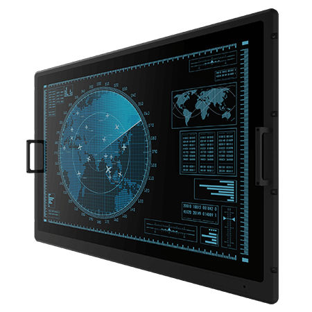 Display informativo LCD - W43L100-MLA2FP - Winmate, Inc. - con monitor a touch screen PCT / a colori / 3840 x 2160