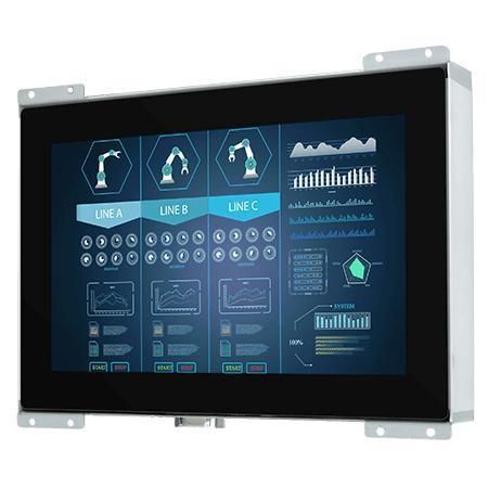 Monitor a tecnologia capacitiva proiettata - W10L100-POH2 - Winmate, Inc. - con touchs creen capacitivo PCAP / con touch screen multitouch / ad uso industriale
