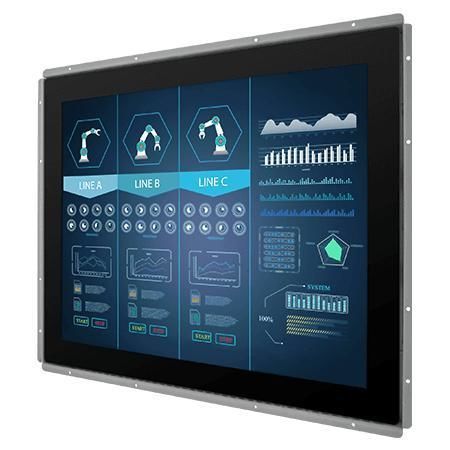 Display a tecnologia capacitiva proiettata - R19L100-POM1 - Winmate, Inc. - con touch screen multitouch / a colori / 1280 x 1024