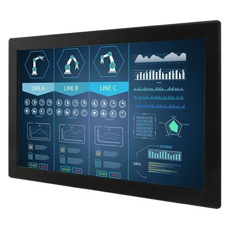 Display 24" - W24L100-PMS1 - Winmate, Inc. - con touch screen resistivo / a colori / 1920 x 1200