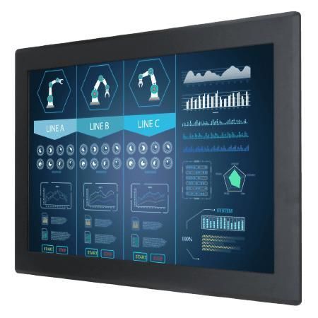 Display 24" - W24L100-PMA2 - Winmate, Inc. - con touch screen resistivo / a colori / 1920 x 1080