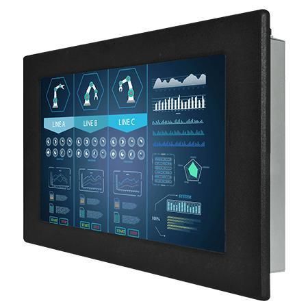 Monitor LCD - W10L100-IPH2 - Winmate, Inc. - con touch screen resistivo / industriale / per uso esterno