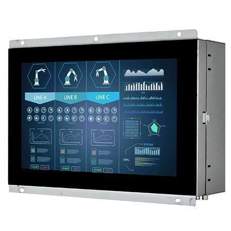 Monitor LCD - W07L100-POT1-C - Winmate, Inc. - a tecnologia capacitiva proiettata / con touch screen multitouch / industriale