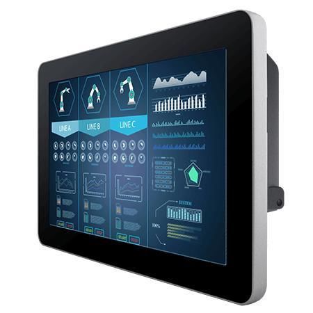 Monitor LCD - W10L100-GCH2-C - Winmate, Inc. - a tecnologia capacitiva proiettata / con touch screen multitouch / industriale