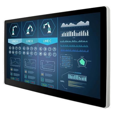 Monitor a tecnologia capacitiva proiettata - W15L100-PTA3-C - Winmate, Inc. - con touchs creen capacitivo PCAP / con touch screen multitouch / industriale