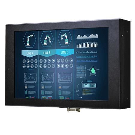 Monitor touch screen - W10L100-CHH2OD - Winmate, Inc. - con touch screen resistivo / industriale / per uso esterno