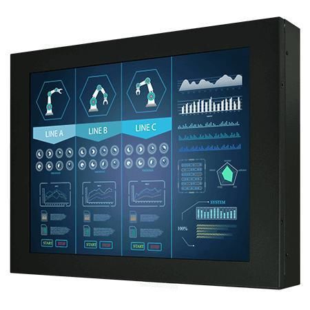 Monitor LCD - R10L100-CHT2OD - Winmate, Inc. - con touch screen resistivo / industriale / 10.4"