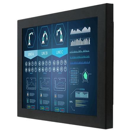 Monitor LCD - R12L600-CHM2OD - Winmate, Inc. - con touch screen resistivo / industriale / per uso esterno