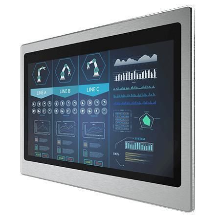 Monitor touch screen - W15L100-PPL1OD - Winmate, Inc. - con touch screen multitouch / a tecnologia capacitiva proiettata / con touchs creen capacitivo PCAP
