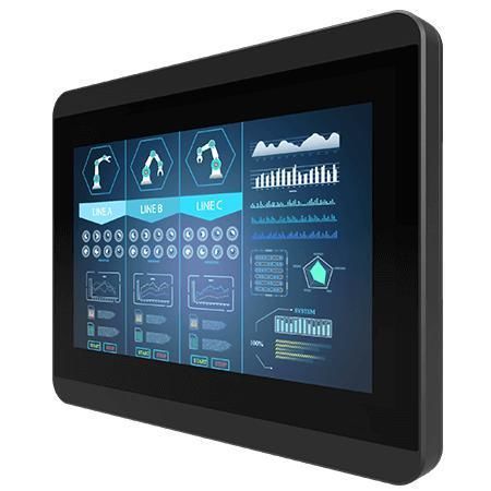 Monitor touch screen - W07L100-PCO1OD - Winmate, Inc. - con touch screen multitouch / con touch screen multitouch / a tecnologia capacitiva proiettata