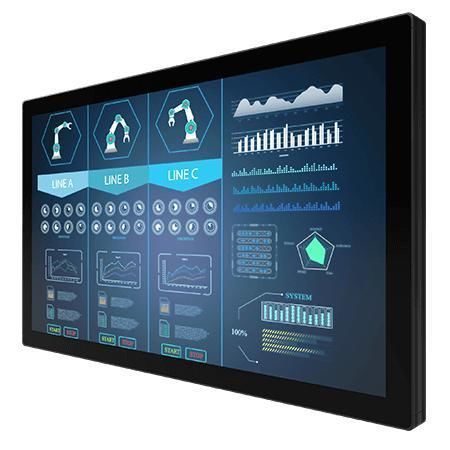 Monitor con touch screen multitouch - W43L100-PCA1OD - Winmate, Inc. - con touch screen multitouch / a tecnologia capacitiva proiettata / con touchs creen capacitivo PCAP