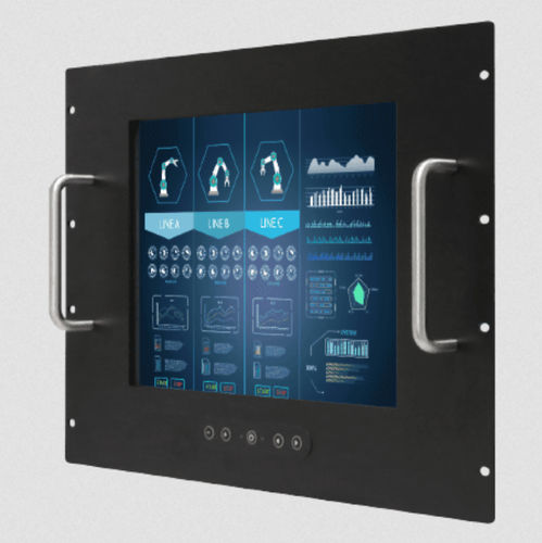 Monitor LCD - R15L600-RKC3 - Winmate, Inc. - con touch screen resistivo / di videosorveglianza / per interfaccia HMI
