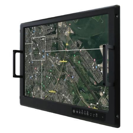 Monitor LCD - W24L100-RKS1ML - Winmate, Inc. - con touch screen resistivo / con touch screen resistivo a 5 fili / con touch screen