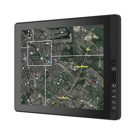 Monitor a tecnologia capacitiva proiettata - R15L100-67N1-NI - Winmate, Inc. - con touch screen resistivo a 5 fili / per uso esterno / per veicolo