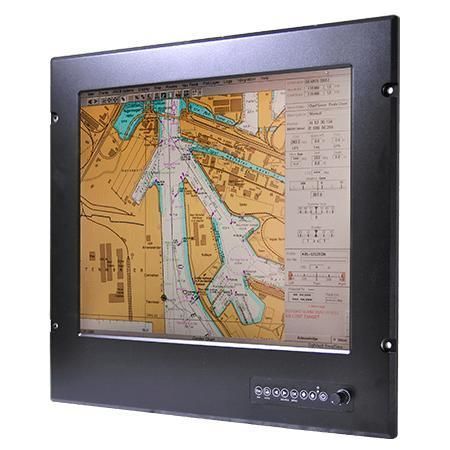 Monitor LCD - R10L210-MRM2 - Winmate, Inc. - con touch screen resistivo / marino / 10.4"