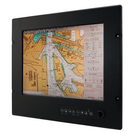 Monitor TFT-LCD - R15L100-MRC3HB - Winmate, Inc. - con touch screen resistivo / marino / 15"