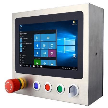 Panel PC con touch screen multitouch - W10IE3S-SPH2-B - Winmate, Inc. - con touchs creen capacitivo PCAP / 10.1" / 1280 x 800