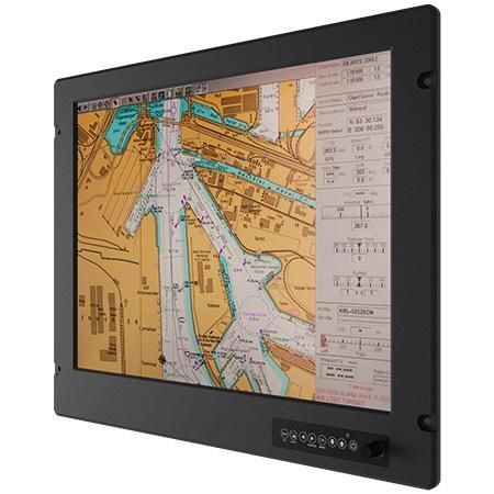 Monitor touch screen - R21L100-MRM1 - Winmate, Inc. - con touch screen resistivo / marino / 21.3"