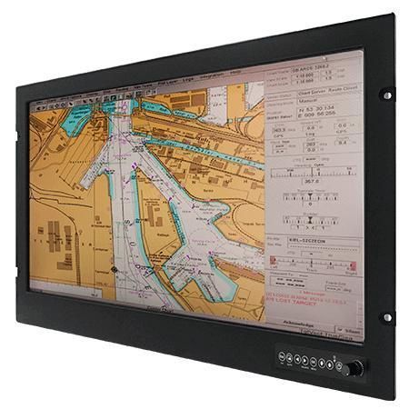 Monitor con touch screen resistivo - W24L100-MRA1HB - Winmate, Inc. - marino / 24" / 1920 x 1080