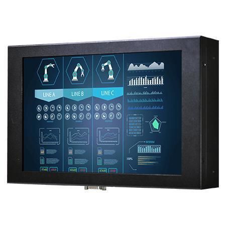 Monitor LCD - W10L100-CHH2 - Winmate, Inc. - con touch screen resistivo / con touch screen capacitativo / industriale