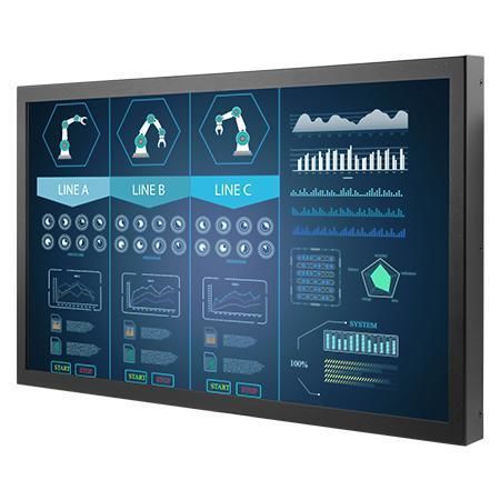 Monitor LCD - W22L100-CHA3 - Winmate, Inc. - con touch screen resistivo / industriale / 21,5"